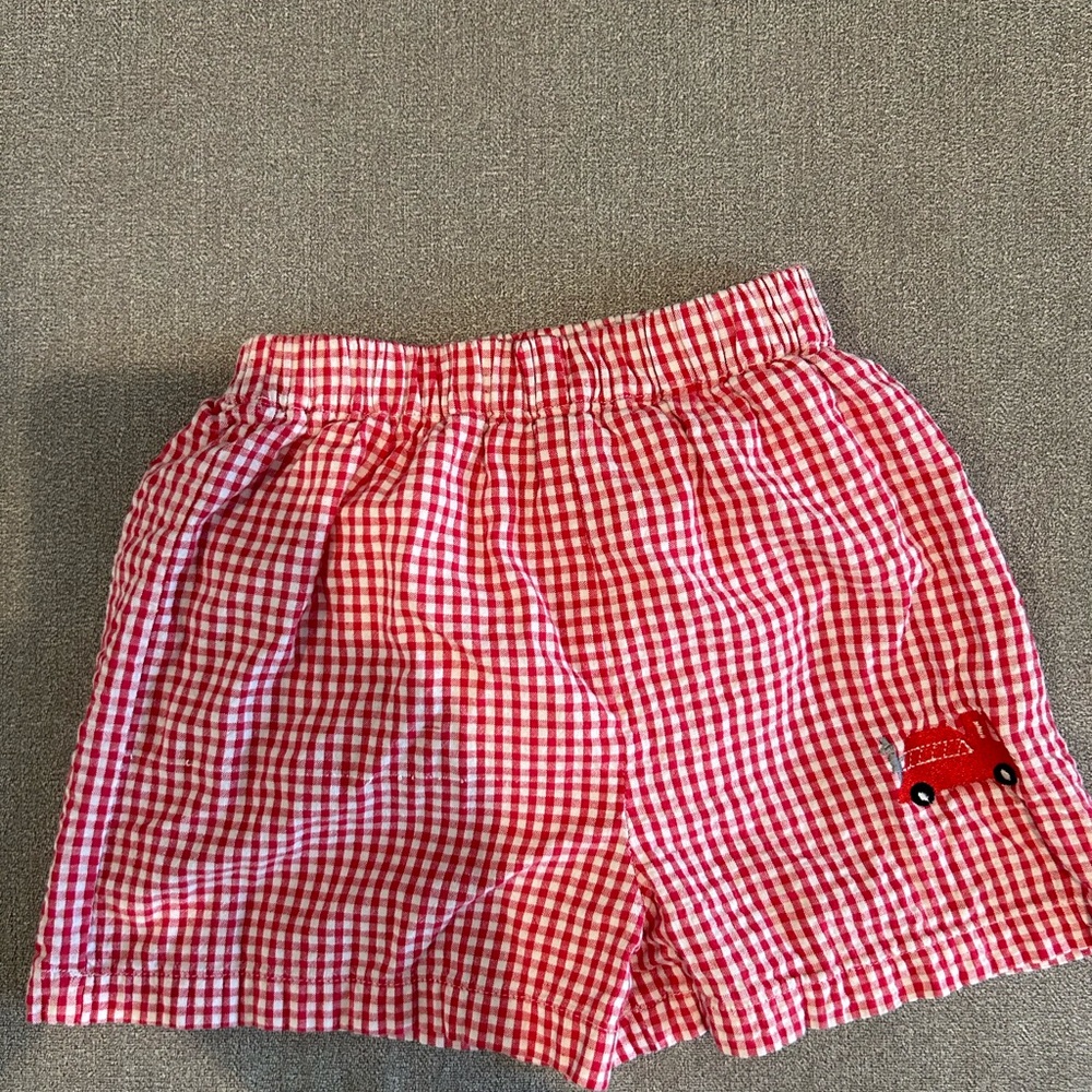 Toddler Windmill Kids fire truck swim trunks
